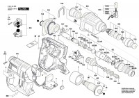 Bosch 3 611 J11 000 Gbh 18V-20 Cordless Hammer Drill 18 V / Eu Spare Parts